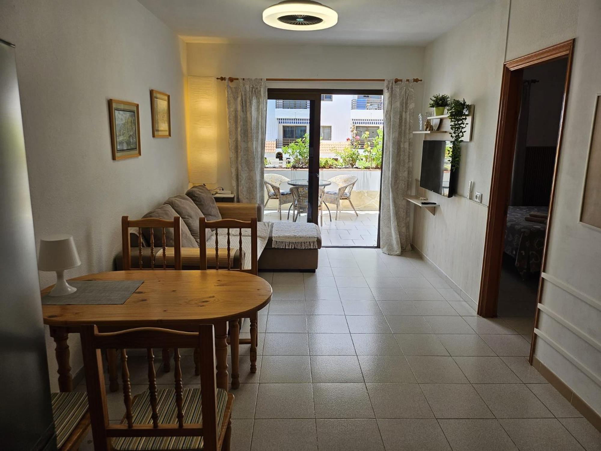 Аппартаметы Seguro De Sol Playa De La Arena ปัวร์โตเดซานตีอาโก ภายนอก รูปภาพ