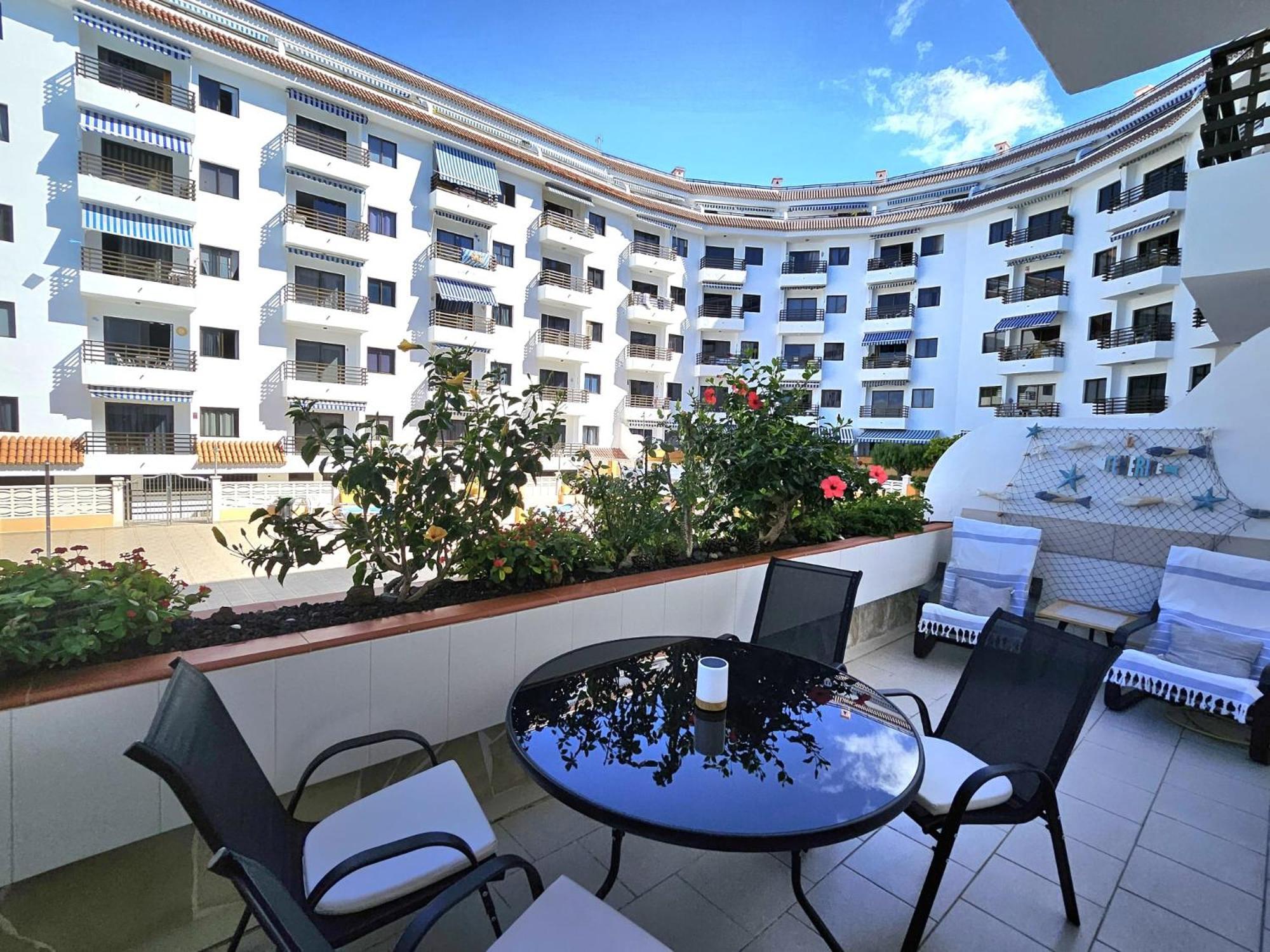 Аппартаметы Seguro De Sol Playa De La Arena ปัวร์โตเดซานตีอาโก ภายนอก รูปภาพ
