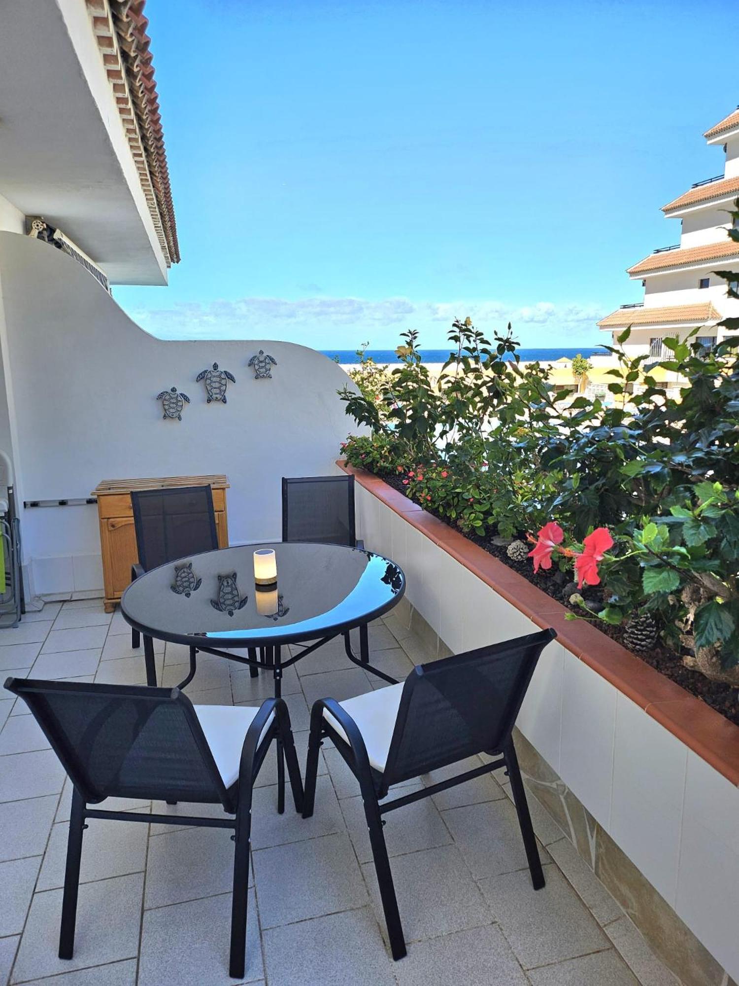 Аппартаметы Seguro De Sol Playa De La Arena ปัวร์โตเดซานตีอาโก ภายนอก รูปภาพ
